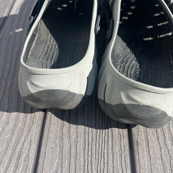 Crocs Echo Clogs Size 17 Men Gray - Picture 2 of 9